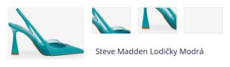 Steve Madden Lodičky Modrá 1