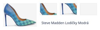 Steve Madden Lodičky Modrá 1