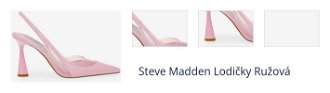 Steve Madden Lodičky Ružová 1