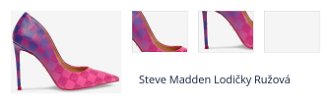 Steve Madden Lodičky Ružová 1