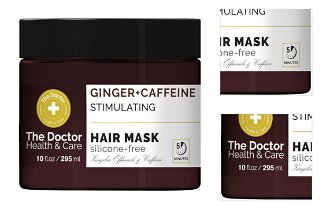 Stimulujúca maska na dodanie hustoty vlasov The Doctor Ginger + Caffeine Hair Mask - 295 ml 3