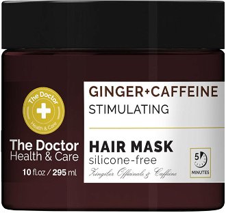 Stimulujúca maska na dodanie hustoty vlasov The Doctor Ginger + Caffeine Hair Mask - 295 ml 2