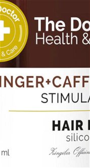 Stimulujúca maska na dodanie hustoty vlasov The Doctor Ginger + Caffeine Hair Mask - 946 ml + darček zadarmo 5
