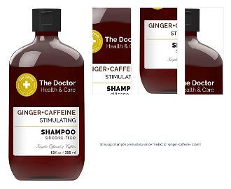 Stimulujúci šampón pre hustotu vlasov The Doctor Ginger+Caffeine - 355 ml 1