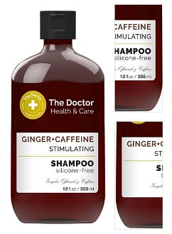 Stimulujúci šampón pre hustotu vlasov The Doctor Ginger+Caffeine - 355 ml 3
