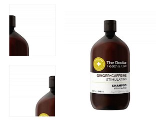 Stimulujúci šampón pre hustotu vlasov The Doctor Ginger+Caffeine - 946 ml 4