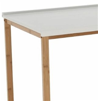 Stôl do kúpeľne s policou Selene Typ 5 - prírodná / biela 6