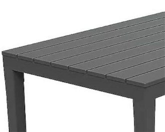 Stôl Sumatra 138x78x72cm antracit 6