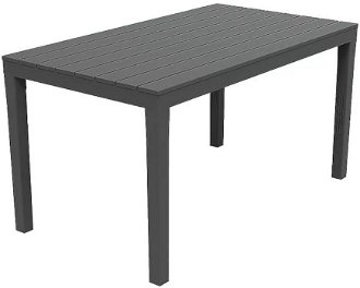 Stôl Sumatra 138x78x72cm antracit 2