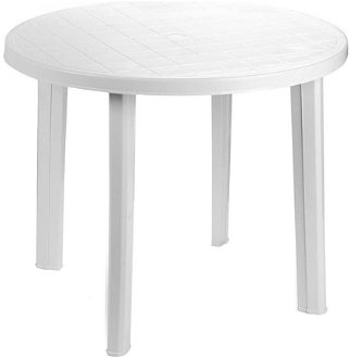 Stôl Tondo biely 2