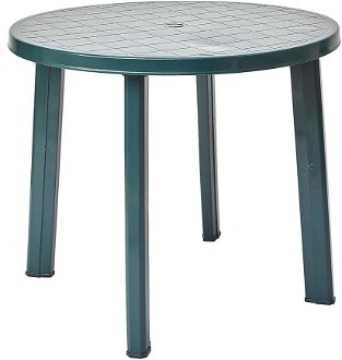 Stôl Tondo zelený 2