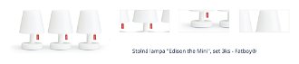 Stolná lampa "Edison the Mini", set 3ks - Fatboy® 1