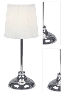 Stolná lampa Gaiden - biela / strieborná 3