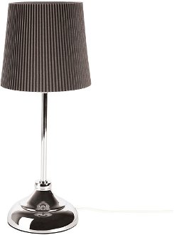 Stolná lampa Gaiden - sivá / strieborná