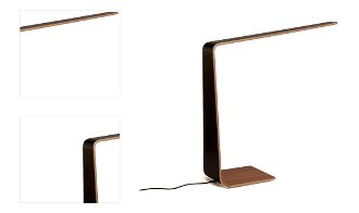 Stolná lampa LED8, viac variantov - TUNTO Model: přírodní bříza, černá barva, QI bezdrátová technologie 4