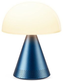 Stolná lampa MINA L Audio so zabudovaným reproduktorom, viac farieb - LEXON Farba: Alu tmavě modrá
