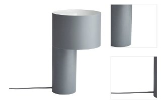 Stolná lampa "Tangent", 3 varianty - Woud Varianta: chladne sivý kov 3