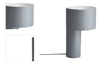 Stolná lampa "Tangent", 3 varianty - Woud Varianta: chladne sivý kov 4