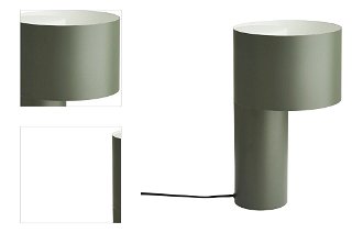Stolná lampa "Tangent", 3 varianty - Woud Varianta: lesno zelený kov 4