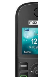 Stolný GSM telefón Maxcom Comfort MM35D, čierna 6