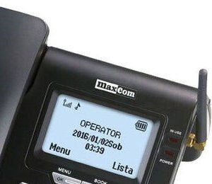 Stolný GSM telefón Maxcom MM28D, čierna 7