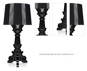 Stolová lampa Bourgie, viac farieb - Kartell Farba: černá 1