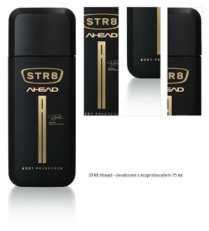 STR8 Ahead - deodorant s rozprašovačem 75 ml 1