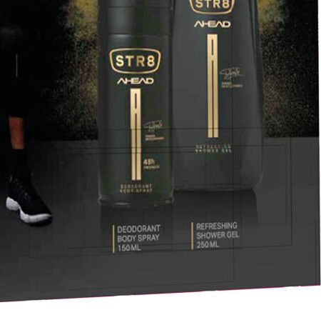 STR8 Ahead - deodorant v spreji 150 ml + sprchový gel 250 ml 7