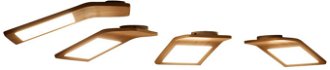 Stropná / nástenná lampa Butterfly2, viac variantov - TUNTO Model: přírodní bříza