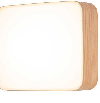 Stropná / nástenná lampa Cube, viac variantov - TUNTO Model: přírodní dub, vel. M 7