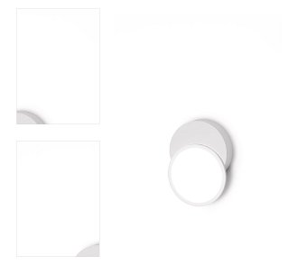Stropná / nástenná lampa DOT 01, viac variantov - TUNTO Model: bílý rám a krycí část 4
