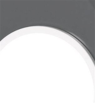 Stropná / nástenná lampa DOT 02, viac variantov - TUNTO Model: bílý rám a krycí část, skleněný panel šedý 5