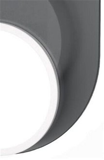 Stropná / nástenná lampa DOT 03, viac variantov - TUNTO Model: bílý rám a krycí část, skleněný panel šedý 9