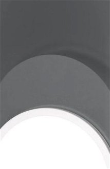 Stropná / nástenná lampa DOT 03, viac variantov - TUNTO Model: bílý rám a krycí část, skleněný panel šedý 5