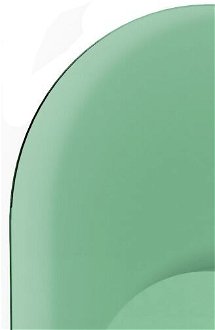 Stropná / nástenná lampa DOT 03, viac variantov - TUNTO Model: bílý rám a krycí část, skleněný panel zelený 6