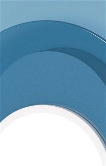 Stropná / nástenná lampa DOT 04, viac variantov - TUNTO Model: bílý rám a krycí část, skleněný panel modrý / modrá 5