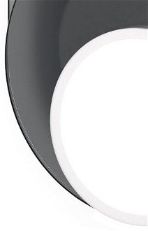 Stropná / nástenná lampa DOT 04, viac variantov - TUNTO Model: bílý rám a krycí část, skleněný panel šedý / šedá 8