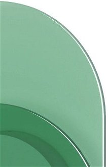 Stropná / nástenná lampa DOT 04, viac variantov - TUNTO Model: bílý rám a krycí část, skleněný panel zelený / zelená 7