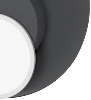 Stropná / nástenná lampa DOT 05, viac variantov - TUNTO Model: bílý rám a krycí část, skleněný panel šedý 9
