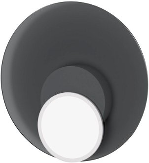 Stropná / nástenná lampa DOT 05, viac variantov - TUNTO Model: bílý rám a krycí část, skleněný panel šedý