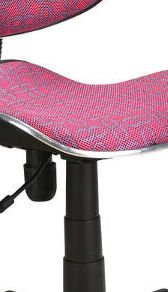 Študentská kancelárska stolička Q-G2 Ružový vzor,Študentská kancelárska stolička Q-G2 Ružový vzor 5