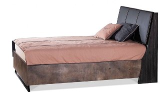 Študentská posteľ 120x200 s výklopným úložným priestorom falko - dub