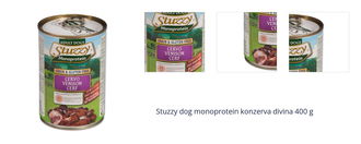 Stuzzy dog monoprotein konzerva divina 400 g 1