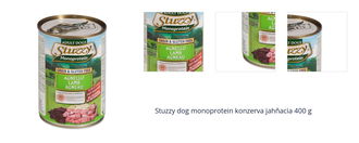 Stuzzy dog monoprotein konzerva jahňacia 400 g 1