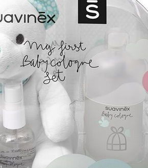 Suavinex Baby Cologne My First Baby Cologne Set darčeková sada pre deti od narodenia 5