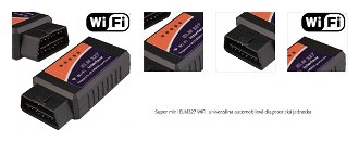 Super mini ELM327 WIFI, univerzálna automobilová diagnostická jednotka 1