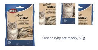 Susene ryby pre macky, 50 g 1