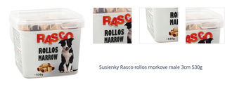 Susienky Rasco rollos morkove male 3cm 530g 1