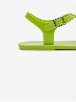 Svetlozelené dámske sandále Michael Kors Mallory Jelly 8