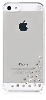 Swarovski kryt Diffusion pre iPhone SE/5s/5 - Crystal
